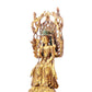 A sacred gilt bronze statue of Bodhisattva