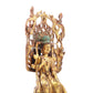 A sacred gilt bronze statue of Bodhisattva