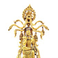 A sacred gilt bronze statue of Bodhisattva