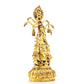 A sacred gilt bronze statue of Bodhisattva