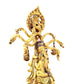 A sacred gilt bronze statue of Bodhisattva