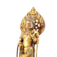 A sacred gilt bronze statue of Guanyin