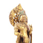 A sacred gilt bronze statue of Guanyin