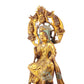 A sacred gilt bronze statue of Bodhisattva