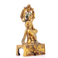 A sacred gilt bronze statue of Bodhisattva