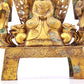 A sacred gilt bronze statue of Gautama Buddha