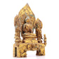 A sacred gilt bronze statue of Gautama Buddha