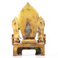 A sacred gilt bronze statue of Gautama Buddha