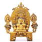 A sacred gilt bronze statue of Gautama Buddha