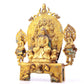 A sacred gilt bronze statue of Gautama Buddha