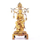 A sacred gilt bronze statue of Bodhisattva