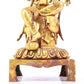 A sacred gilt bronze statue of Bodhisattva