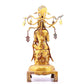 A sacred gilt bronze statue of Bodhisattva