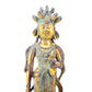 A sacred gilt bronze statue of Bodhisattva