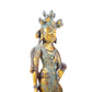 A sacred gilt bronze statue of Bodhisattva