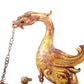 An exquisite gilt bronze auspicious animal ornament