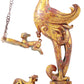 An exquisite gilt bronze auspicious animal ornament