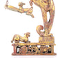 An exquisite gilt bronze auspicious animal ornament