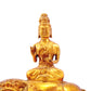 Gilt bronze statues of Manjushri and Samantabhadra,