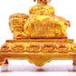 Gilt bronze statues of Manjushri and Samantabhadra,