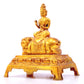 Gilt bronze statues of Manjushri and Samantabhadra,