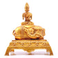 Gilt bronze statues of Manjushri and Samantabhadra,