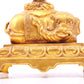 Gilt bronze statues of Manjushri and Samantabhadra,