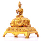 Gilt bronze statues of Manjushri and Samantabhadra,