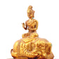 Gilt bronze statues of Manjushri and Samantabhadra,