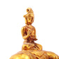 Gilt bronze statues of Manjushri and Samantabhadra,