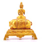 Gilt bronze statues of Manjushri and Samantabhadra,