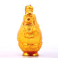 An exquisite gilt bronze vase with auspicious animal patterns,