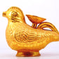 A pair of exquisite gilt bronze bird-shaped ewers