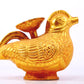 A pair of exquisite gilt bronze bird-shaped ewers