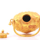 An exquisite gilt bronze fish-shaped bottle,