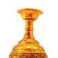 An exquisite gilt bronze vase with lotus and phoenix patterns wrapped around branches