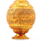 An exquisite gilt bronze vase with lotus and phoenix patterns wrapped around branches