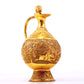 An exquisite gilt bronze hunting ewer