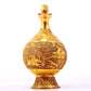 An exquisite gilt bronze hunting ewer