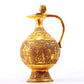 An exquisite gilt bronze hunting ewer