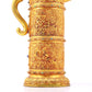 An exquisite gilt bronze ewer inlaid with a multi-twined lotus and eight talisman patterns.