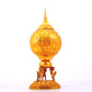 An exquisite gilt bronze Buddha image jar