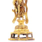 A serene gilt bronze statue of Bodhisattva