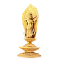 A serene gilt bronze statue of Bodhisattva