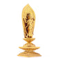 A serene gilt bronze statue of Bodhisattva