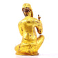 A serene gilt bronze figure