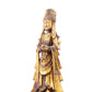 A serene gilt bronze statue of Bodhisattva