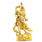 Two solemn gilt bronze Vajra statues,