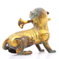 An exquisite gilt bronze animal ornament