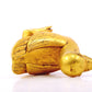 An exquisite gilt bronze duck ornament